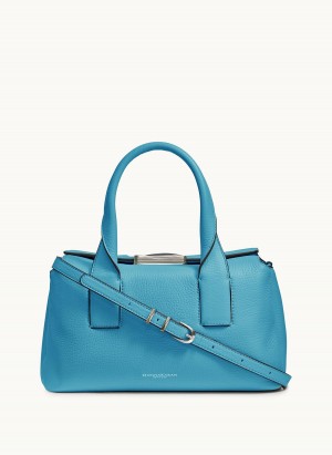 Donna Karan Amagansett Satchel Blue | NZ_DK60656