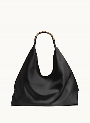 Donna Karan Bellmore Xl Hobo Bag Black | NZ_DK81399