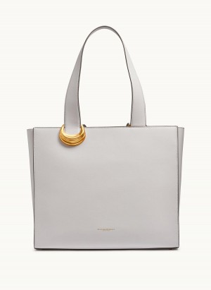 Donna Karan Hewlett Tote Bag White | NZ_DK79025