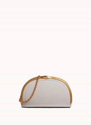 Donna Karan Lawrence Clutch Satchel White | NZ_DK89584