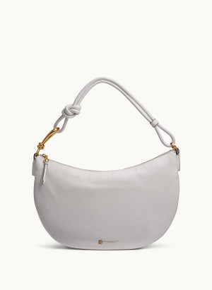 Donna Karan Roslyn Large Hobo Bag White | NZ_DK42876