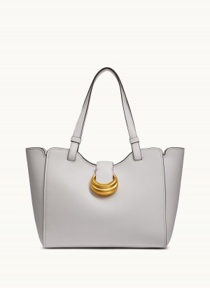 Donna Karan Valley Stream Tote Bag White | NZ_DK56828