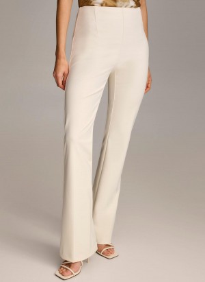 Donna Karan Wide Leg Pants White | NZ_DK28216