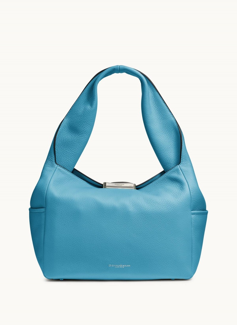 Donna Karan Amagansett Shoulder Bag Blue | NZ_DK47361