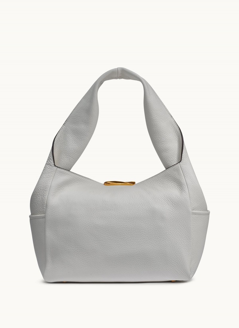 Donna Karan Amagansett Shoulder Bag White | NZ_DK11488