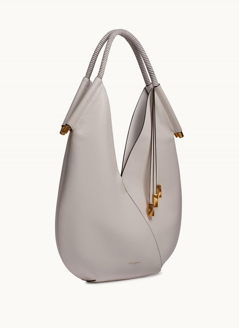 Donna Karan Baldwin Large Shoulder Bag White | NZ_DK27551