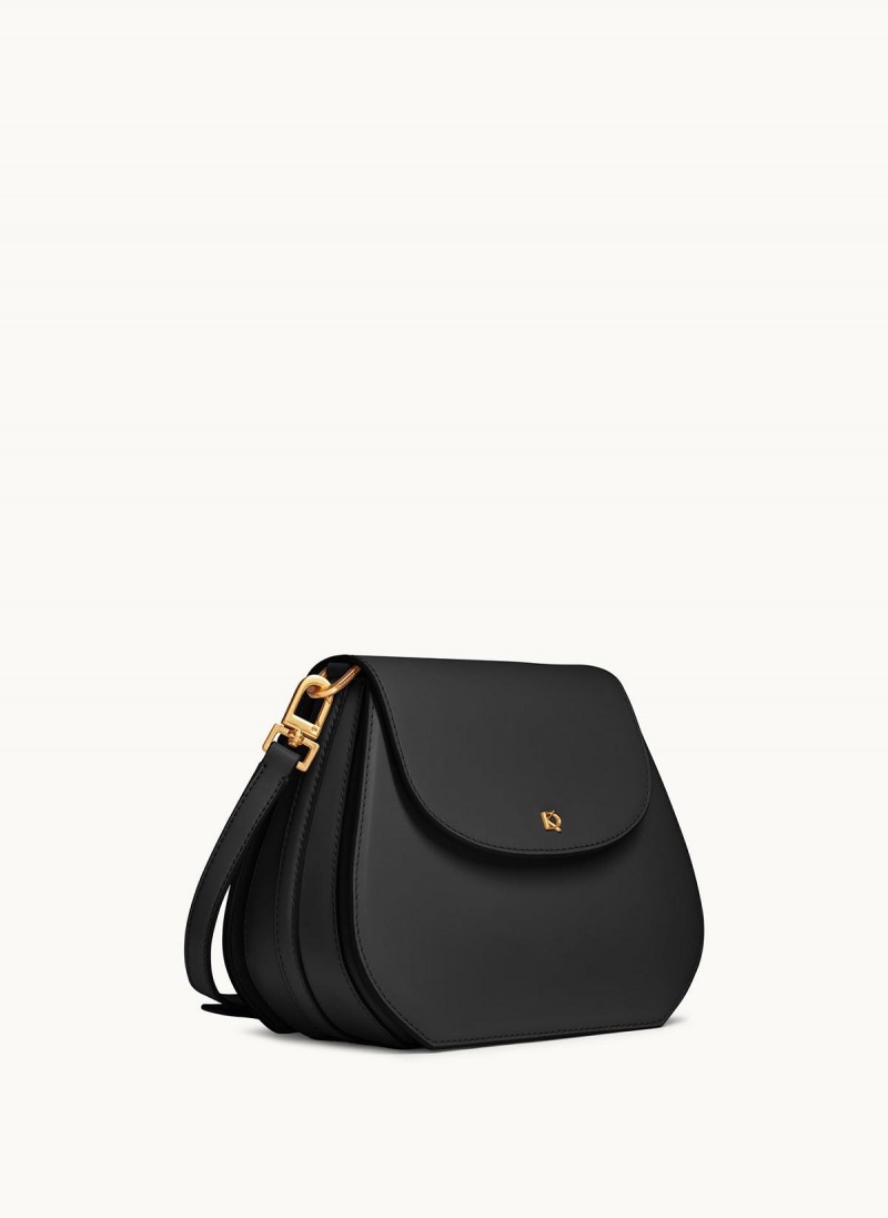 Donna Karan Bellerose Crossbody Bag Black | NZ_DK87760