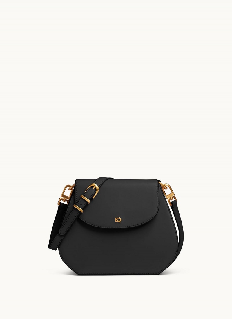 Donna Karan Bellerose Crossbody Bag Black | NZ_DK87760