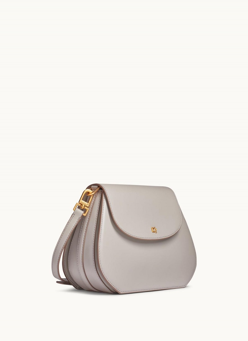 Donna Karan Bellerose Crossbody Bag White | NZ_DK33522