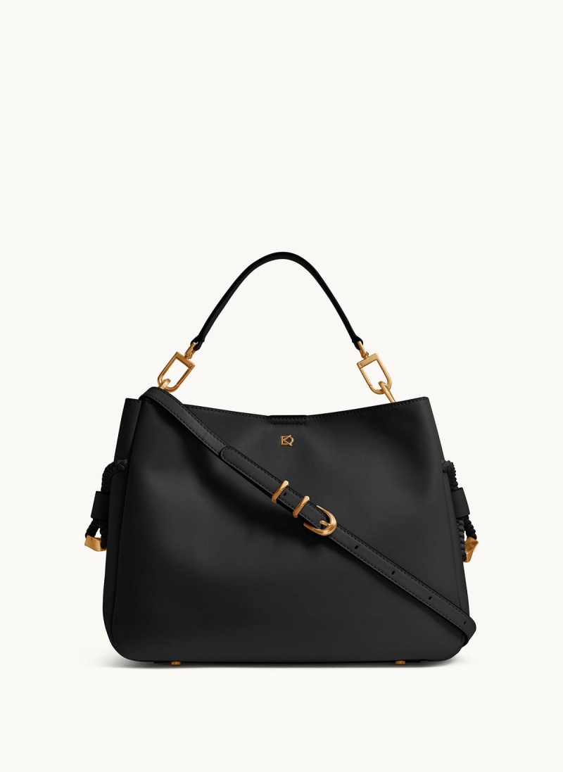 Donna Karan Bellerose Satchel Black | NZ_DK26737