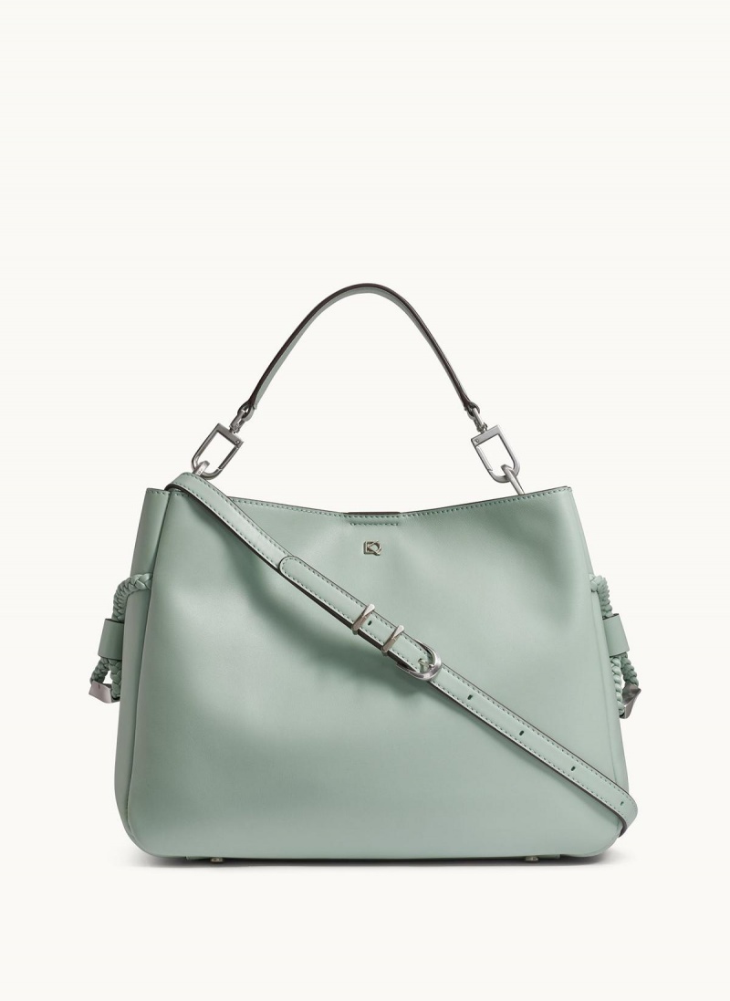 Donna Karan Bellerose Satchel Light Green | NZ_DK46923