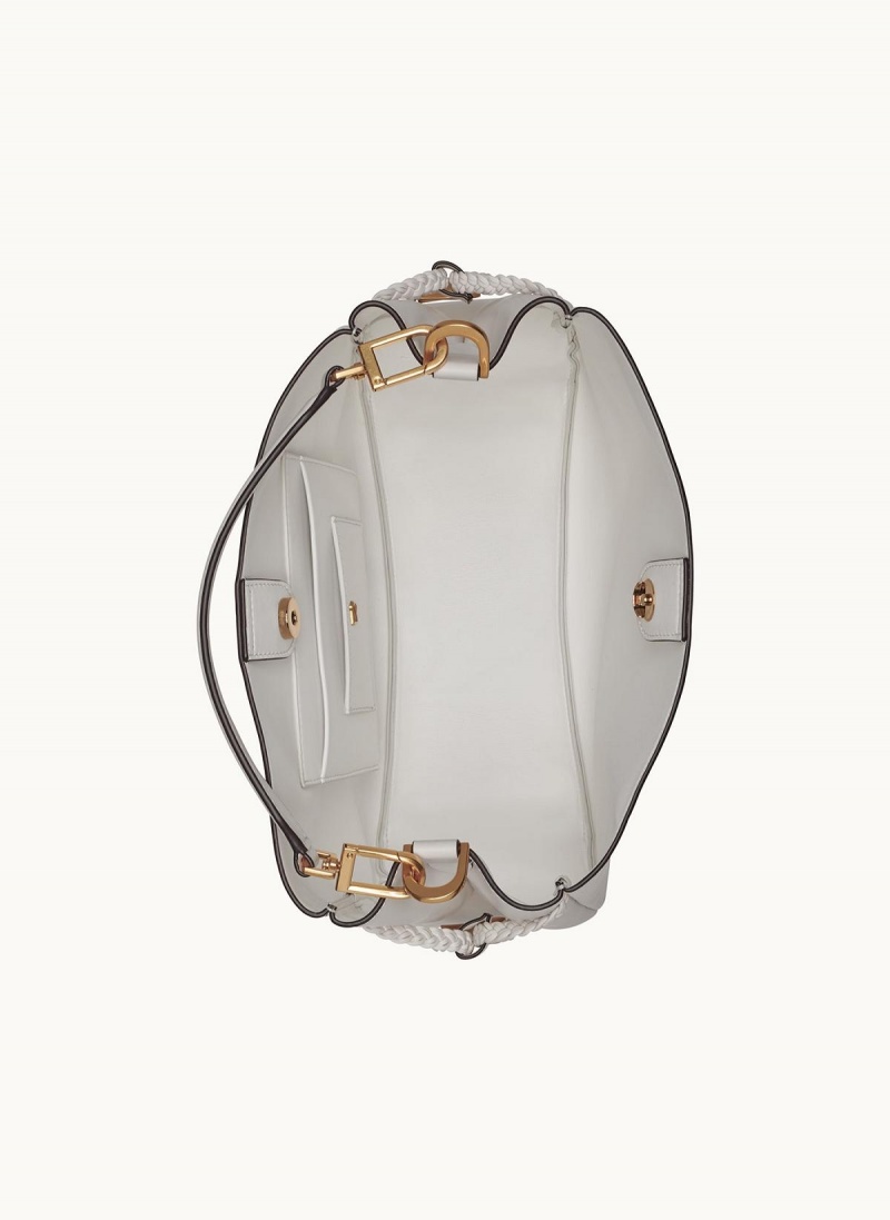 Donna Karan Bellerose Satchel White | NZ_DK38942