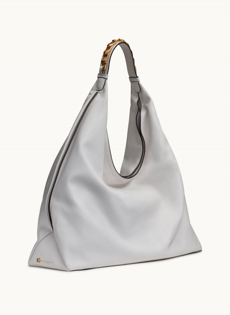 Donna Karan Bellmore Xl Hobo Bag White | NZ_DK95780