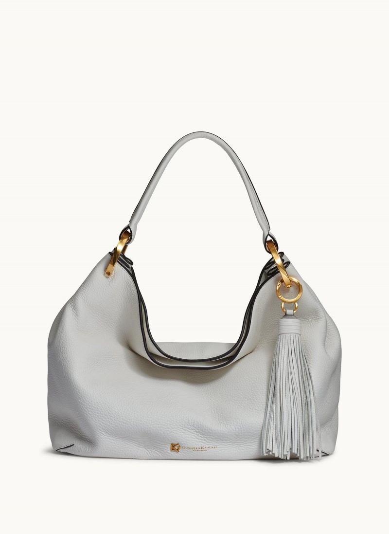 Donna Karan Glenwood Shoulder Bag White | NZ_DK53558