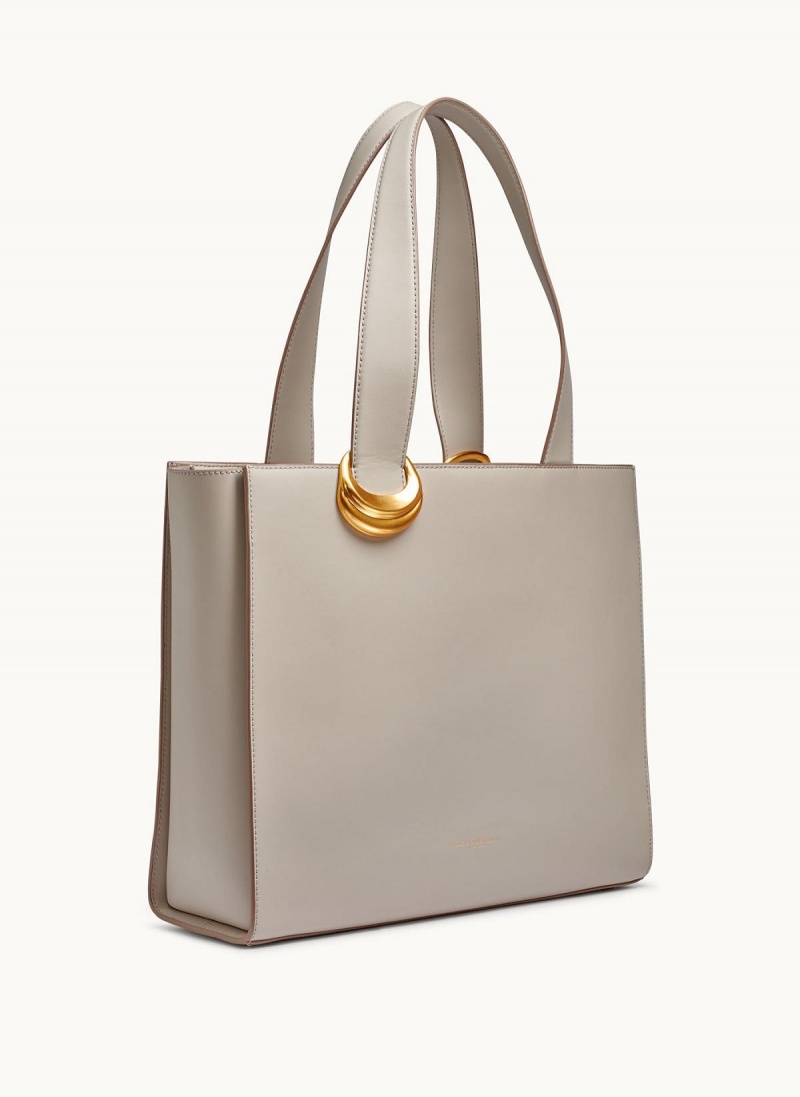 Donna Karan Hewlett Tote Bag Cream | NZ_DK91484