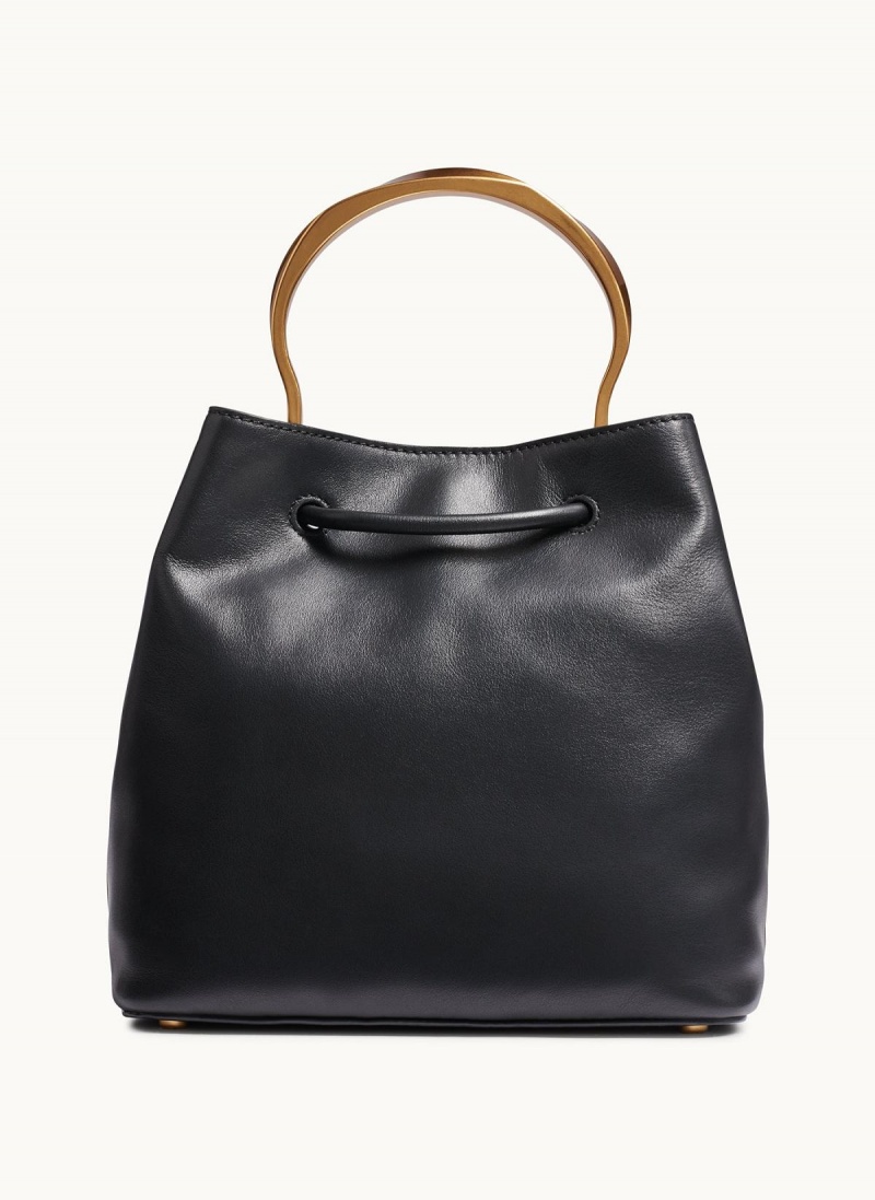 Donna Karan Lawrence Bucket Satchel Black | NZ_DK74171