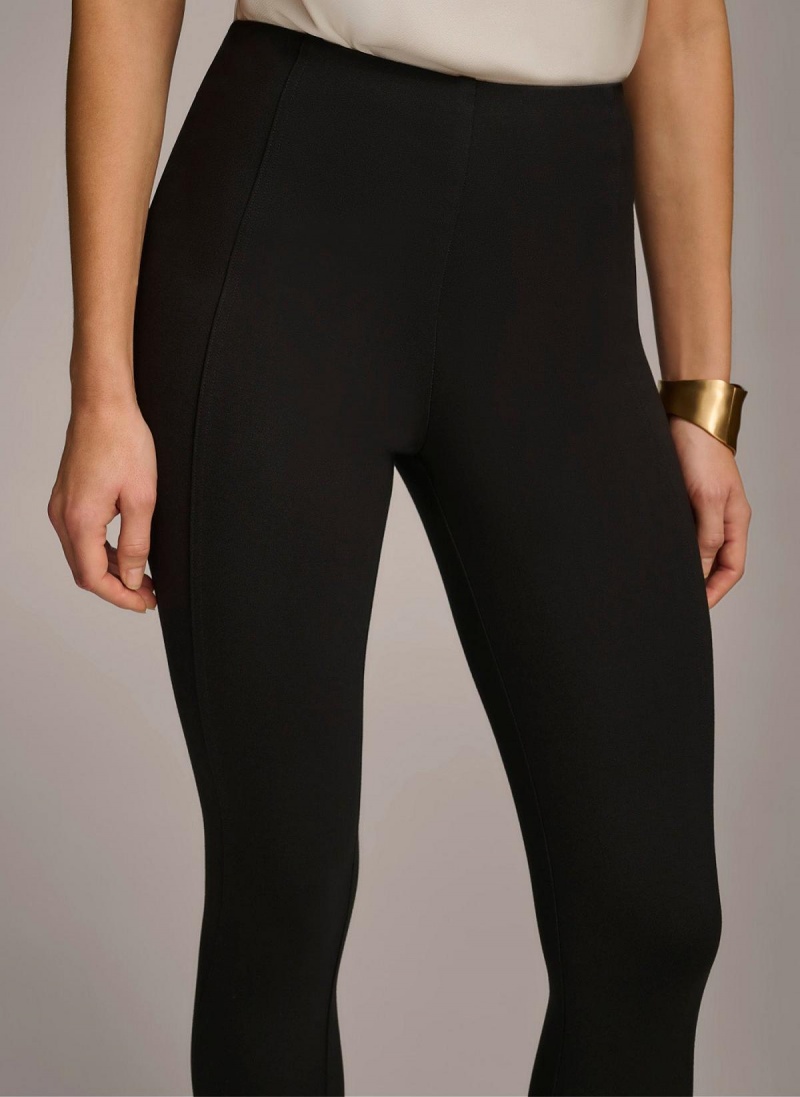 Donna Karan Skinny Leg Pants Black | NZ_DK71424