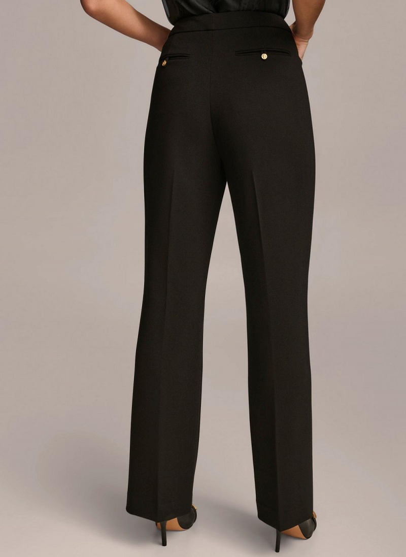 Donna Karan Updated Modern Fit Pants Black | NZ_DK49213