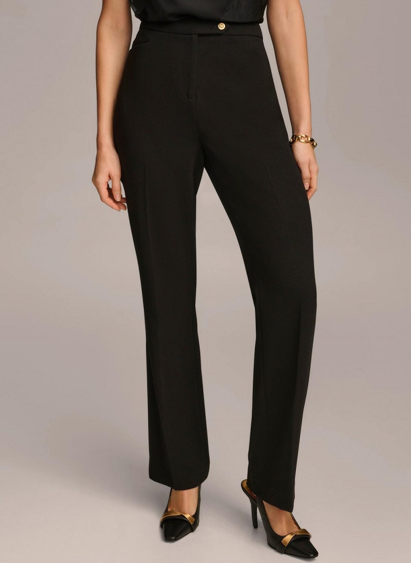 Donna Karan Updated Modern Fit Pants Black | NZ_DK49213