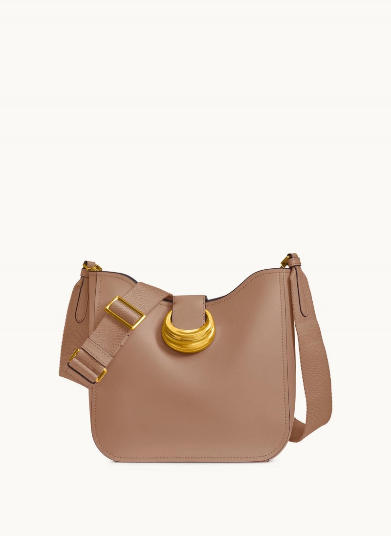 Donna Karan Valley Stream Crossbody Bag Brown | NZ_DK60063