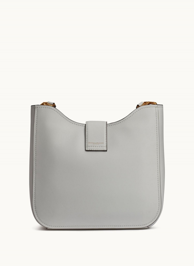 Donna Karan Valley Stream Crossbody Bag White | NZ_DK55293