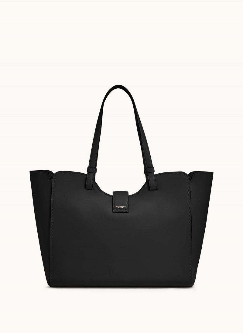 Donna Karan Valley Stream Large Tote Bag Black | NZ_DK53537