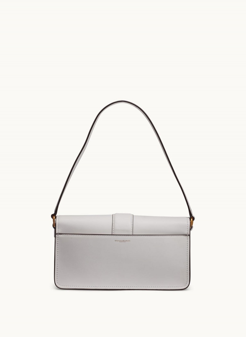 Donna Karan Valley Stream Shoulder Bag White | NZ_DK39890