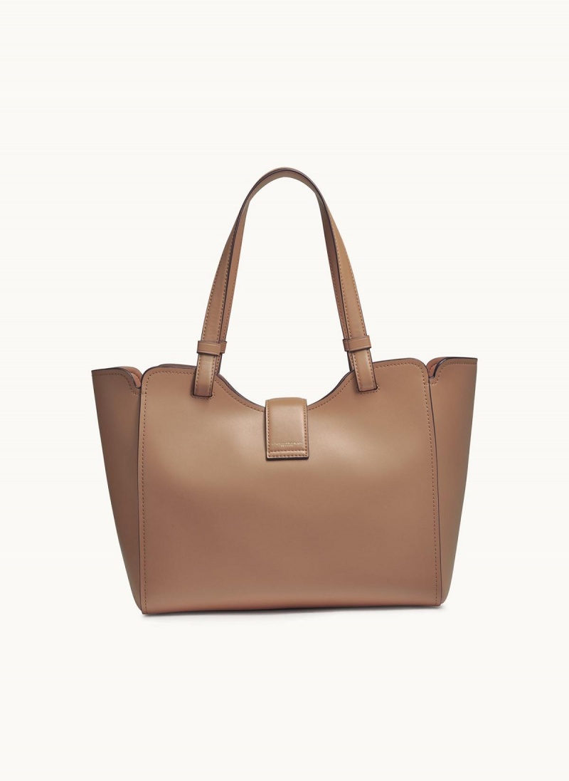 Donna Karan Valley Stream Tote Bag Brown | NZ_DK36336