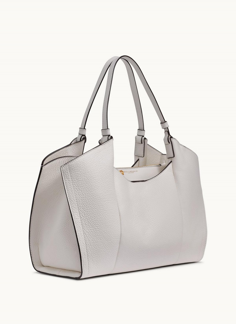 Donna Karan Wainscott Tote Bag White | NZ_DK71736