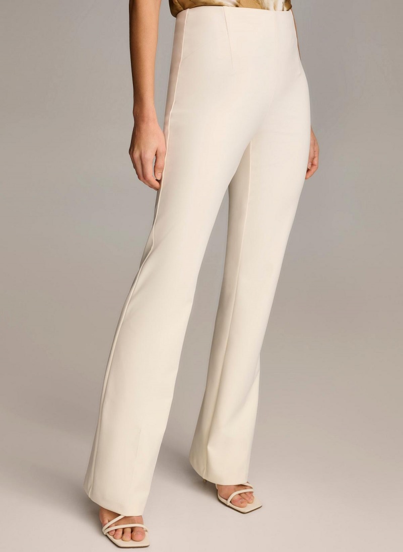 Donna Karan Wide Leg Pants White | NZ_DK28216